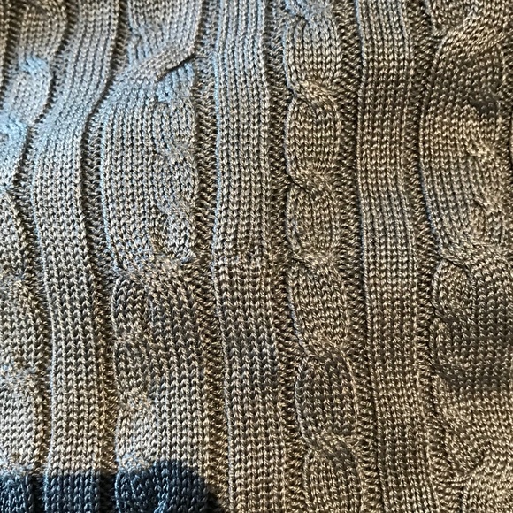 Barry Bricken silk turtleneck steel blue, L - Picture 4 of 4